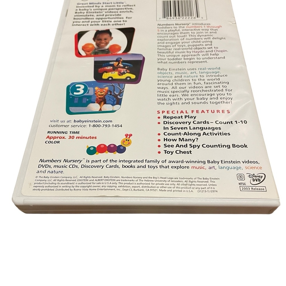 Baby Einstein - Monet And Numbers DVD Set - Picture 2 of 6